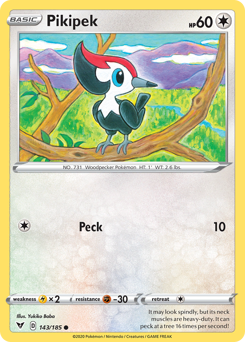 Pikipek(Reverse) - 143/185(Rev) - Common - Vivid Voltage