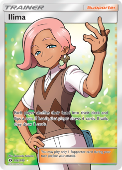 Ilima - 146/149 - Rare Ultra - Sun & Moon