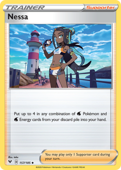 Nessa(Reverse) - 157/185(Rev) - Uncommon - Vivid Voltage