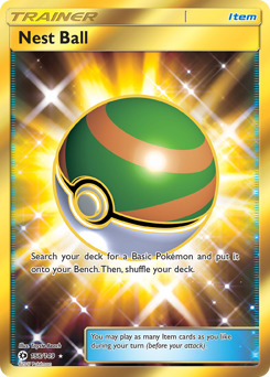 Nest Ball - 158/149 - Rare Secret - Sun & Moon