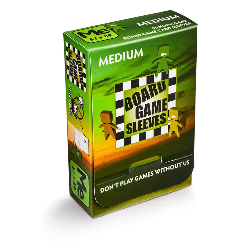 Arcane Tinman Board Game Sleeves: Medium 57 X 89Mm Non-Glare 50Ct Arcane Tinman Board Game Sleeves: Medium 57 X 89Mm Non-Glare 50Ct