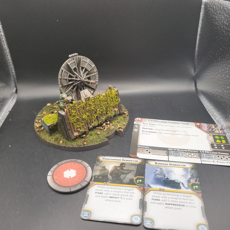 Star Wars Legion: Rebel 1.4 FD Laser Cannon