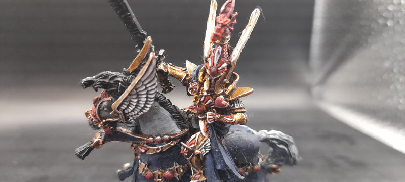 Warhammer AOS WHFB High Elf Prince Tyrion on Malhandir OOP (AT088)