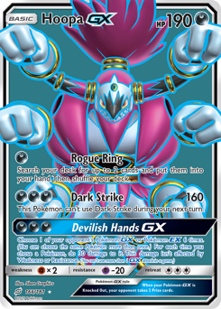 Hoopa GX - 166/181 - Rare Ultra - Team Up