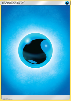 Water Energy - 166/149 - Common - Sun & Moon