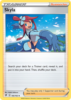 Skyla - 166/192 - Uncommon - Rebel Clash