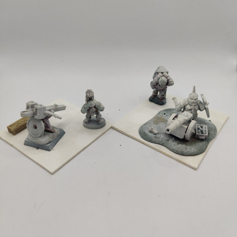 Warhammer Vintage Dwarf Cannon and Bolt thrower OOP (BA034)