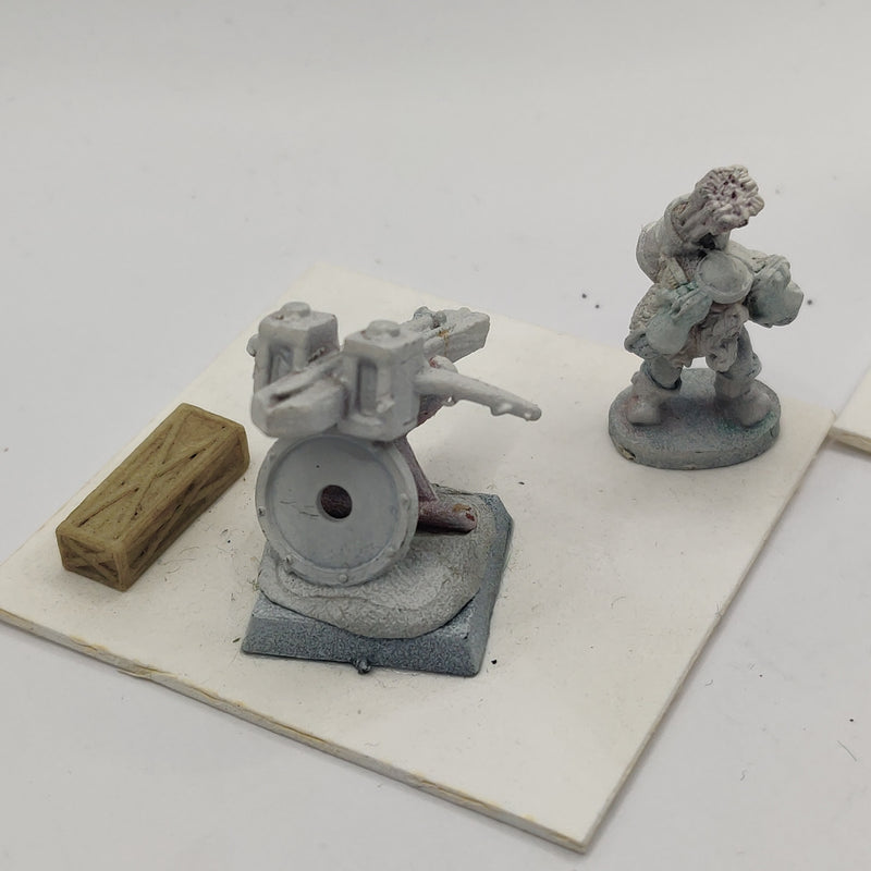 Warhammer Vintage Dwarf Cannon and Bolt thrower OOP (BA034)