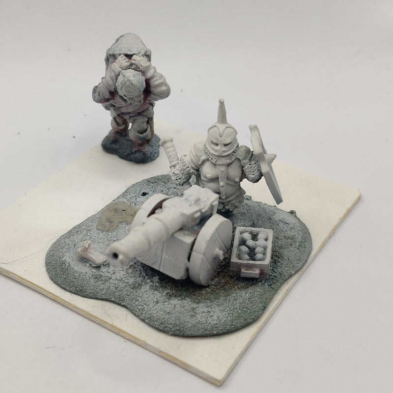 Warhammer Vintage Dwarf Cannon and Bolt thrower OOP (BA034)