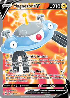 Magnezone V(Reverse) - 175/196(Rev) - Rare Ultra - Lost Origin