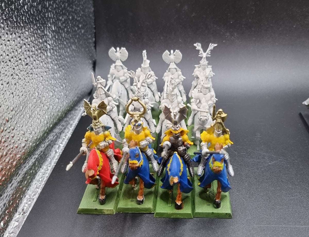 Warhammer Oldhammer Bretonnian Knights of the Realm (6x Warhammer Oldhammer Bretonnian Knights of the Realm (6x