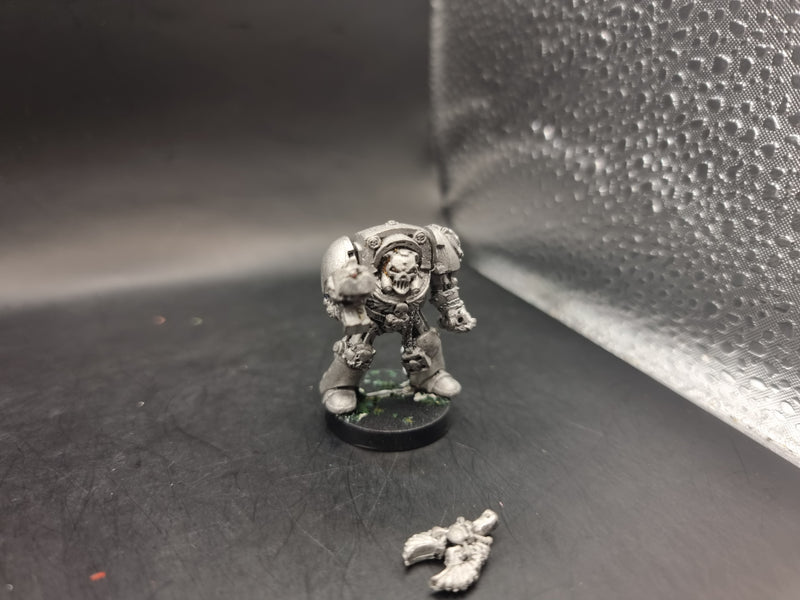 Warhammer 40k: Adeptus Astartes Chaplain with Jump pack and Classic Terminator Chaplain (AJ081)