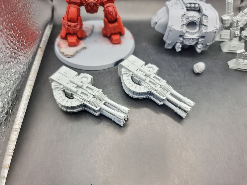 Warhammer 40k: Adpetus Astartes Blood Angels Leviathan Dreadnought with Storm Cannons (AI022)