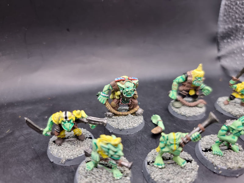 Warhammer 40k: Orks classic Metal Gretchin and Runtherd (AH031)