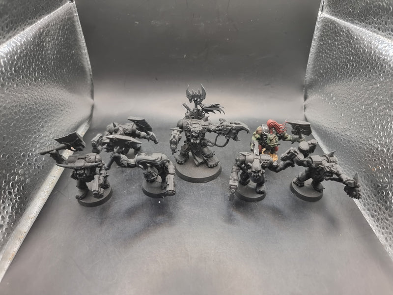 Warhammer 40k: Ork Nobz and Warboss (AW035)