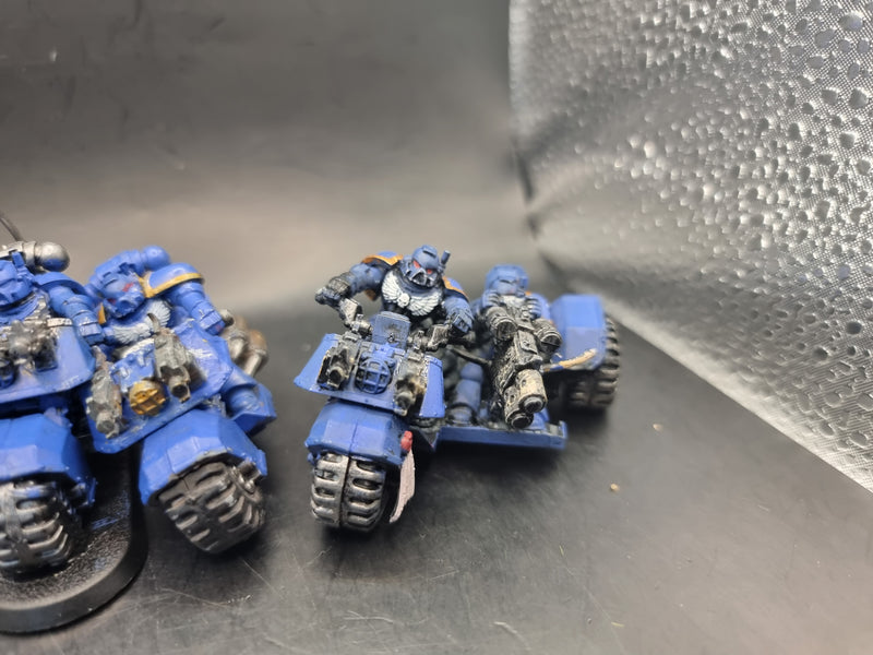 Warhammer 40k: Adeptus Astartes Bikes and Attack Bike (AL056)