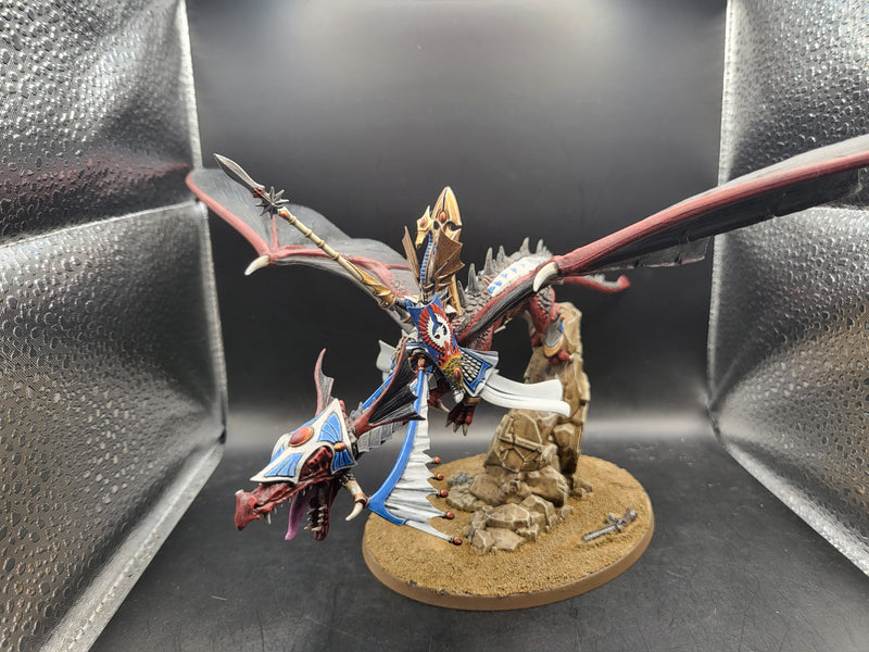 Warhammer Fantasy High Elf Lord of Dragon - Beautifully Painted (AS115)