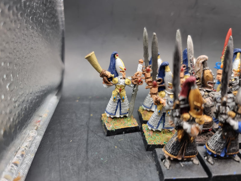 Warhammer Fantasy Battle: High Elves Metal Swordmasters with Musicians (AH027)