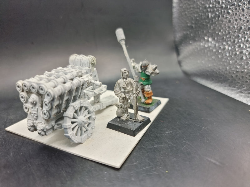 Warhammer Citadel Empire canon Hellblaster Volley Gun Metal Warhammer Citadel Empire canon Hellblaster Volley Gun Metal