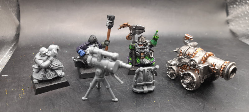 Warhammer AOS/WHFB-Battle For Skull Pass Dwarf Cannon  (AS085)