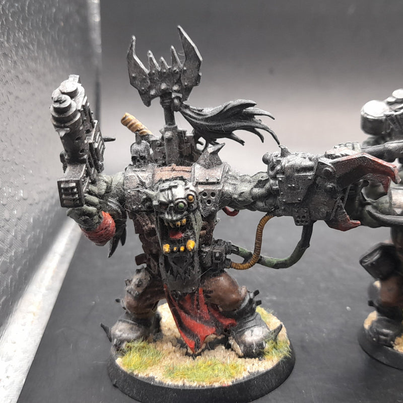 Warhammer 40K: Assault On Black Reach Orks. Warboss, 10 Nobz (AS022)