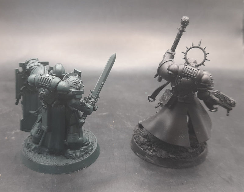 Warhammer 40K: Primaris Command Bundle. Bladeguard Captain and Primaris Chaplain (BC005)