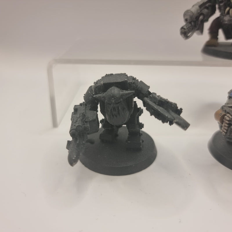 Warhammer 40k: Orks Metal Mega Armored Nobz and Warboss (AF013)