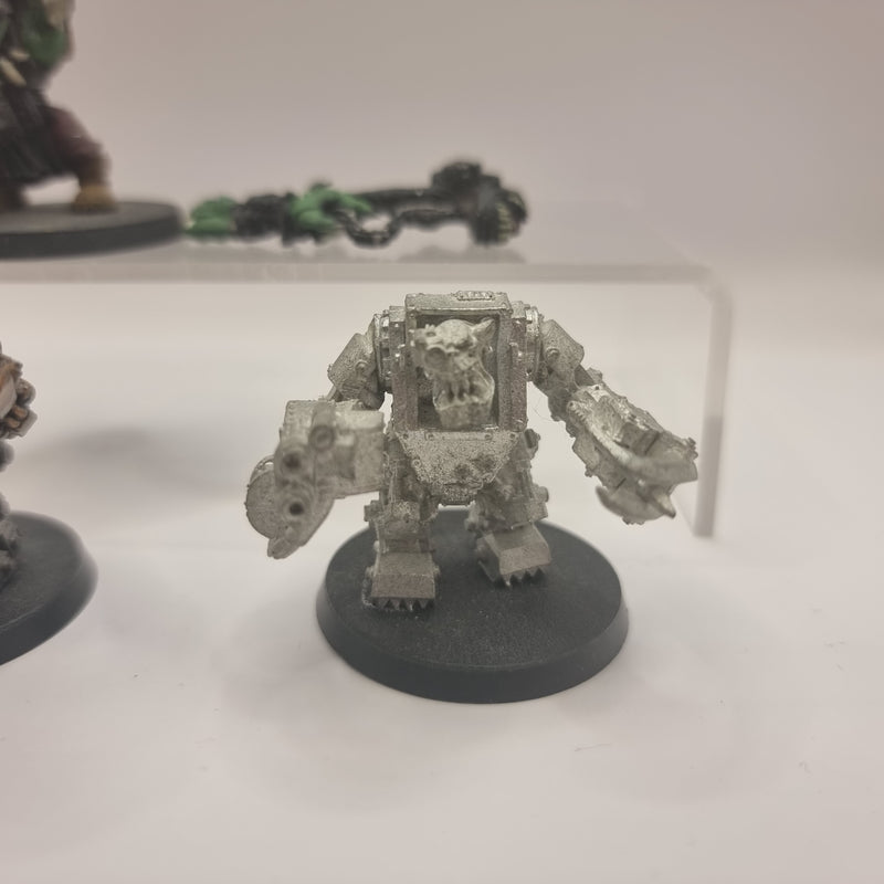 Warhammer 40k: Orks Metal Mega Armored Nobz and Warboss (AF013)