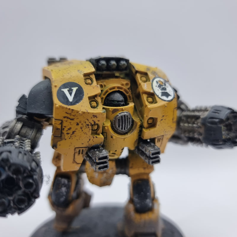 Warhammer 40k: Adeptus Astartes Imperial Fists Leviathan Dreadnought (AT199)