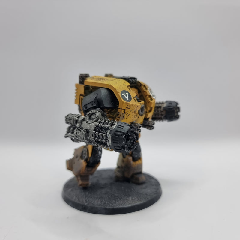 Warhammer 40k: Adeptus Astartes Imperial Fists Leviathan Dreadnought (AT199)