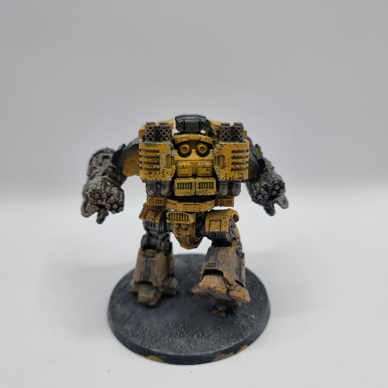 Warhammer 40k: Adeptus Astartes Imperial Fists Leviathan Dreadnought (AT199)