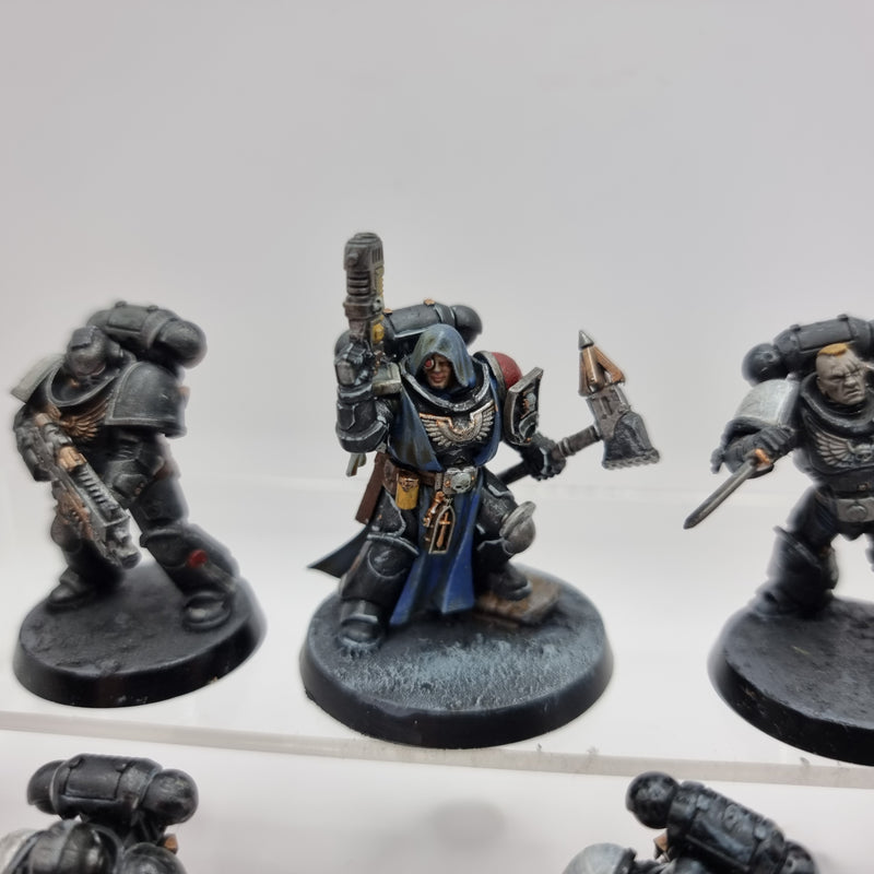 Warhammer 40k: Space Marine Intercessors and Lieutenant (AZ177)