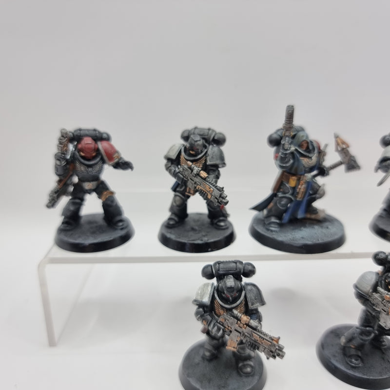 Warhammer 40k: Space Marine Intercessors and Lieutenant (AZ177)