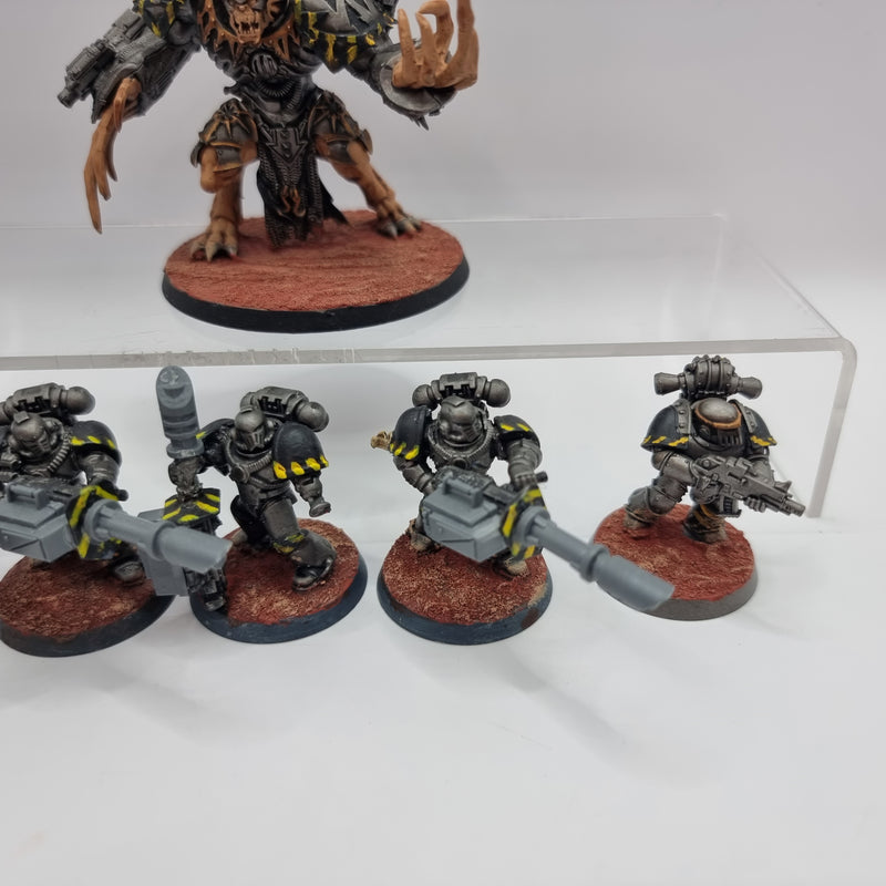 Warhammer 40k: Chaos Space Marines Converted Daemon Prince and Havocs (AW060)