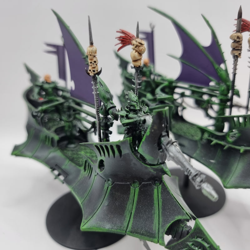 Warhammer 40k: Drukhari Dark Eldar Ravager and Raider (AU089)