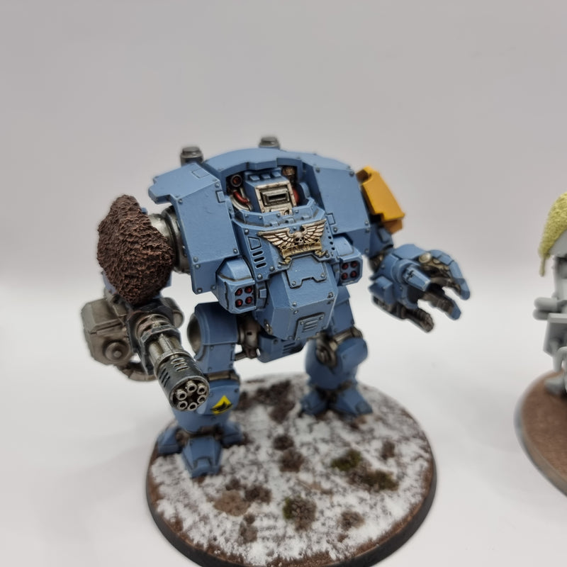 Warhammer 40k: Space Marine Redemptor Dreadnought and Invictor Warsuit (AX079)