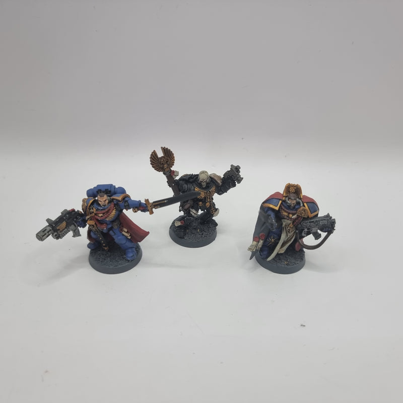 Warhammer 40k: Space Marine Captains and Chaplain (BA103)