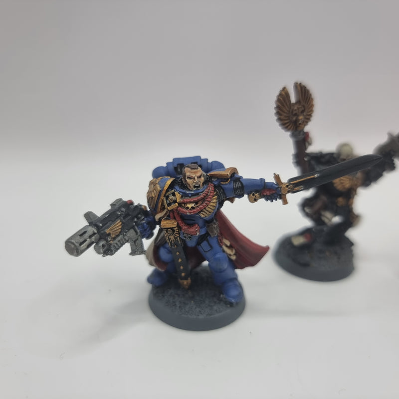 Warhammer 40k: Space Marine Captains and Chaplain (BA103)