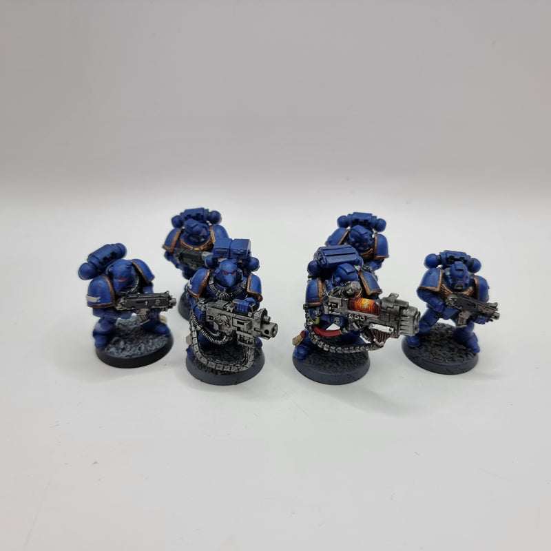 Warhammer 40k: Space Marine Metal Devastators and Tactical Marines (AE027)