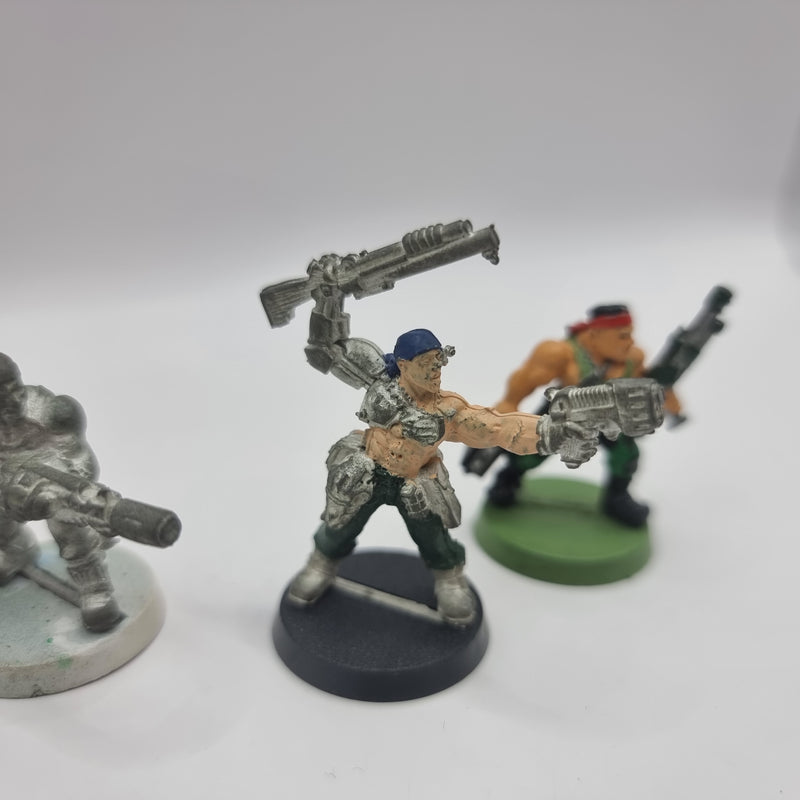 Warhammer 40k: Astra Militarum Imperial Guard Metal Catachan and Straken (AT105)