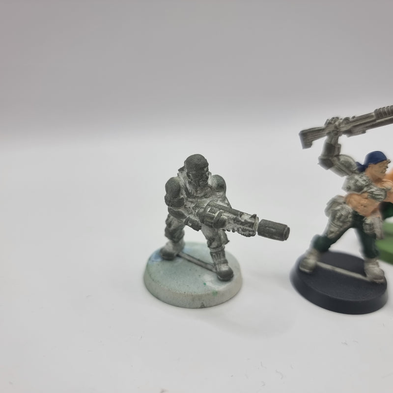 Warhammer 40k: Astra Militarum Imperial Guard Metal Catachan and Straken (AT105)