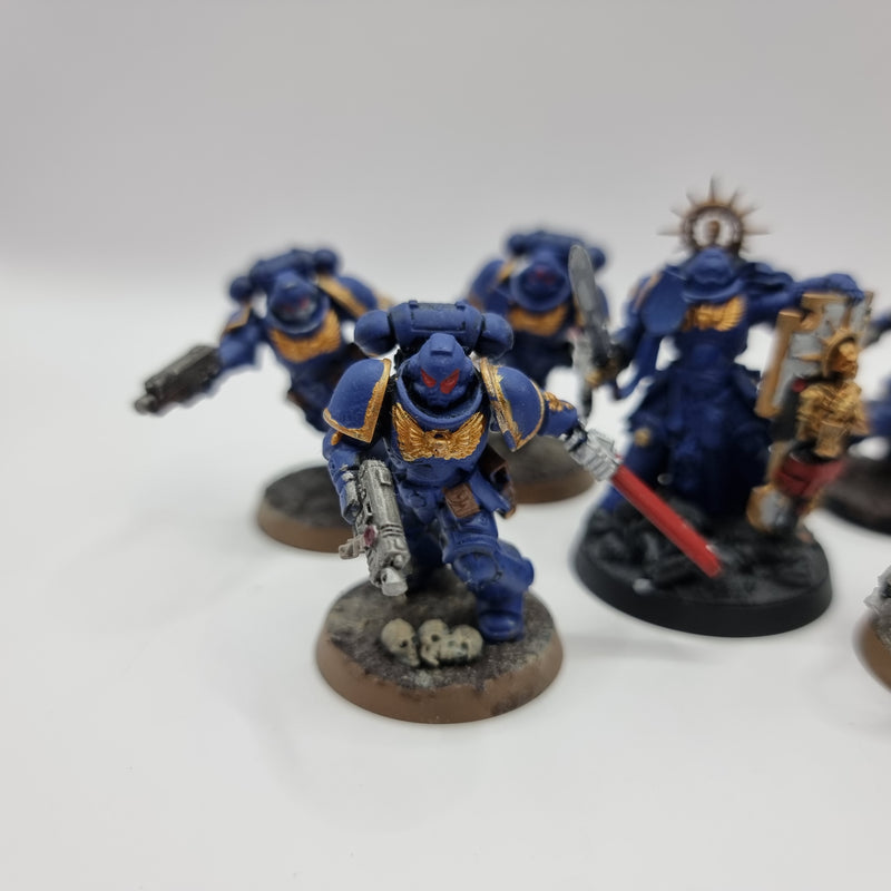 Warhammer 40k: Space Marines Assault Intercessors and Captain (AC064)