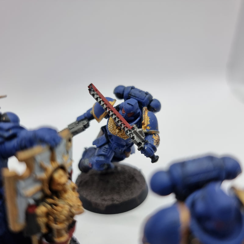 Warhammer 40k: Space Marines Assault Intercessors and Captain (AC064)