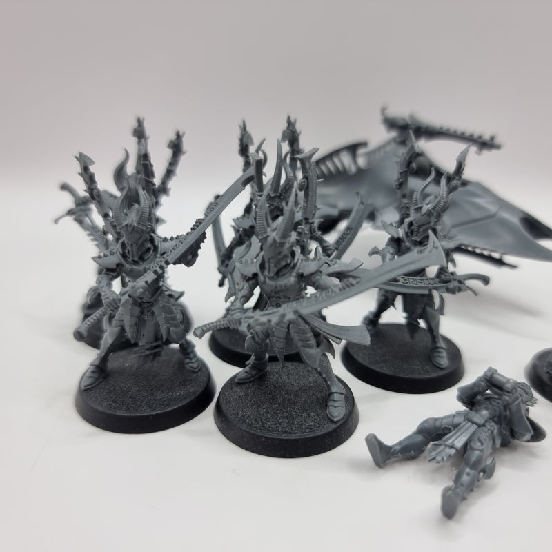 Warhammer 40k: Dark Eldar Drukhari Incubi, Archon and Venom AD052