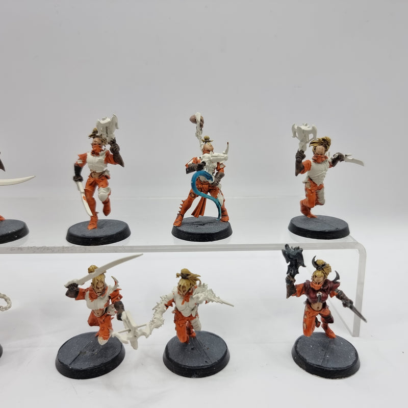 Warhammer 40k: Dark Eldar Drukhari Wyches and Succubus AE009