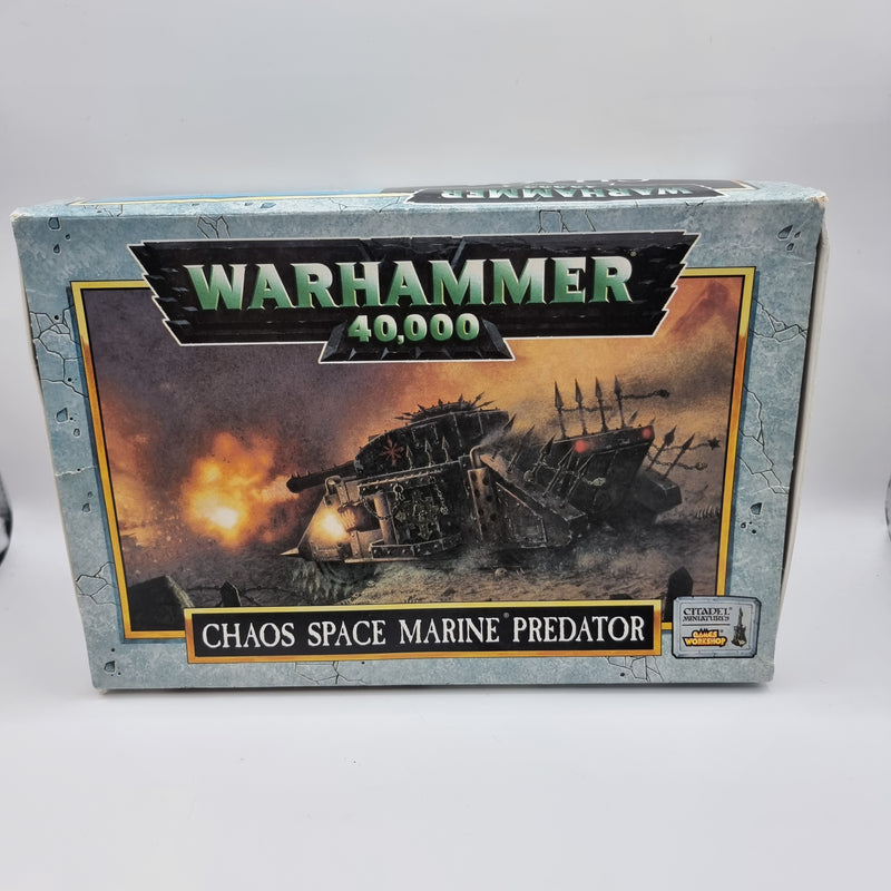 Warhammer 40k: Chaos Space Marine Classic Predator Metal OOP AS231