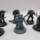 Warhammer 40k: Space Marine Deathwatch Reivers and Librarian (BA139)