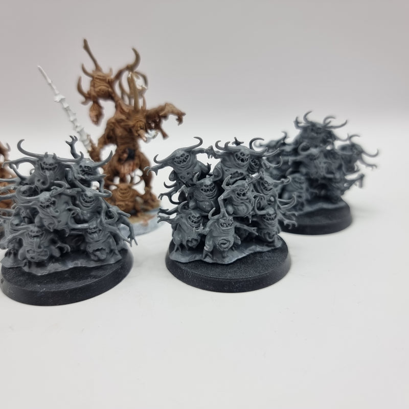 Warhammer 40k: Daemons of Chaos Nurgle Nurglings and Herald (AW201)