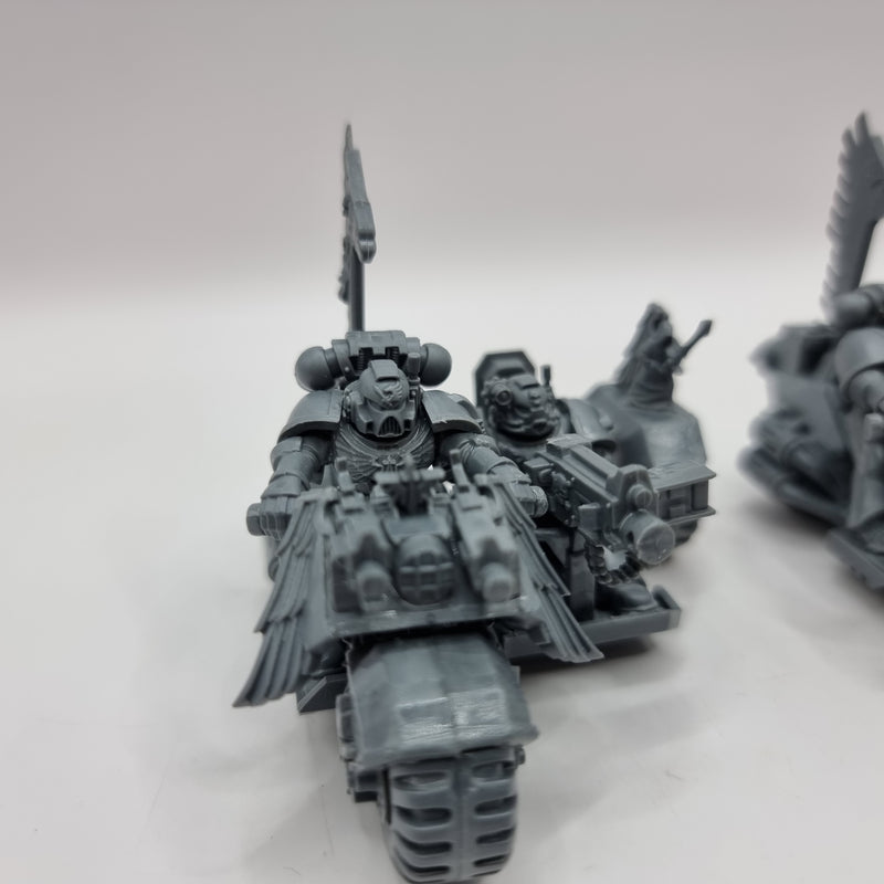 Warhammer 40k: Space Marine Dark Angel Ravenwing Attack Bikes (AM003)