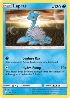 Lapras - 31/181 - Rare - Team Up